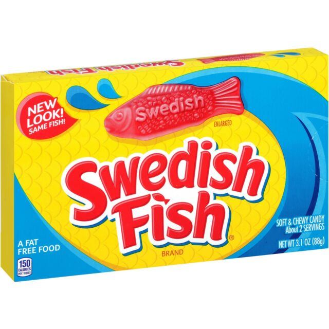 Swedish Fish Theatre Box 88g